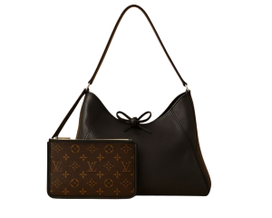 کیف دوکاره زنانه لویی ویتون مشکی با کیف همراه